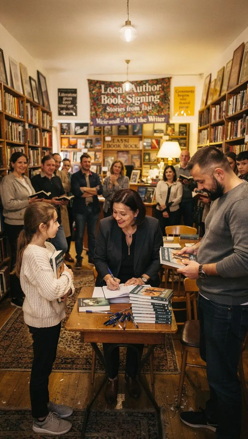 Implicarea comunității pentru susținerea vocilor locale.